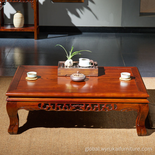 Customized Household Solid Wood Simple Solid wood kang table Supplier